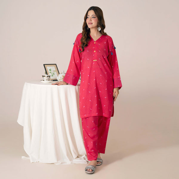 Fuchisa-Pink Co Ord Set